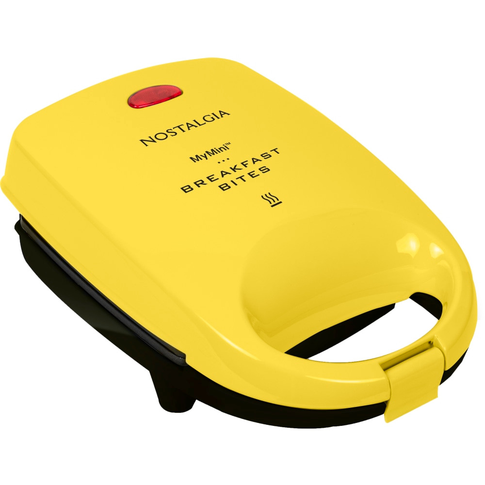 NOSTALGIA PRODUCTS GROUP LLC Nostalgia Electrics MBKFST4YLW  MBKFST4YLW MyMini Breakfast Maker, 9-7/16in x 4-3/16in