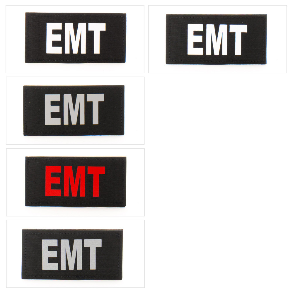 Eleven 10 E10-7001-EMT-BLK/GLO 2x4 Med ID Patch