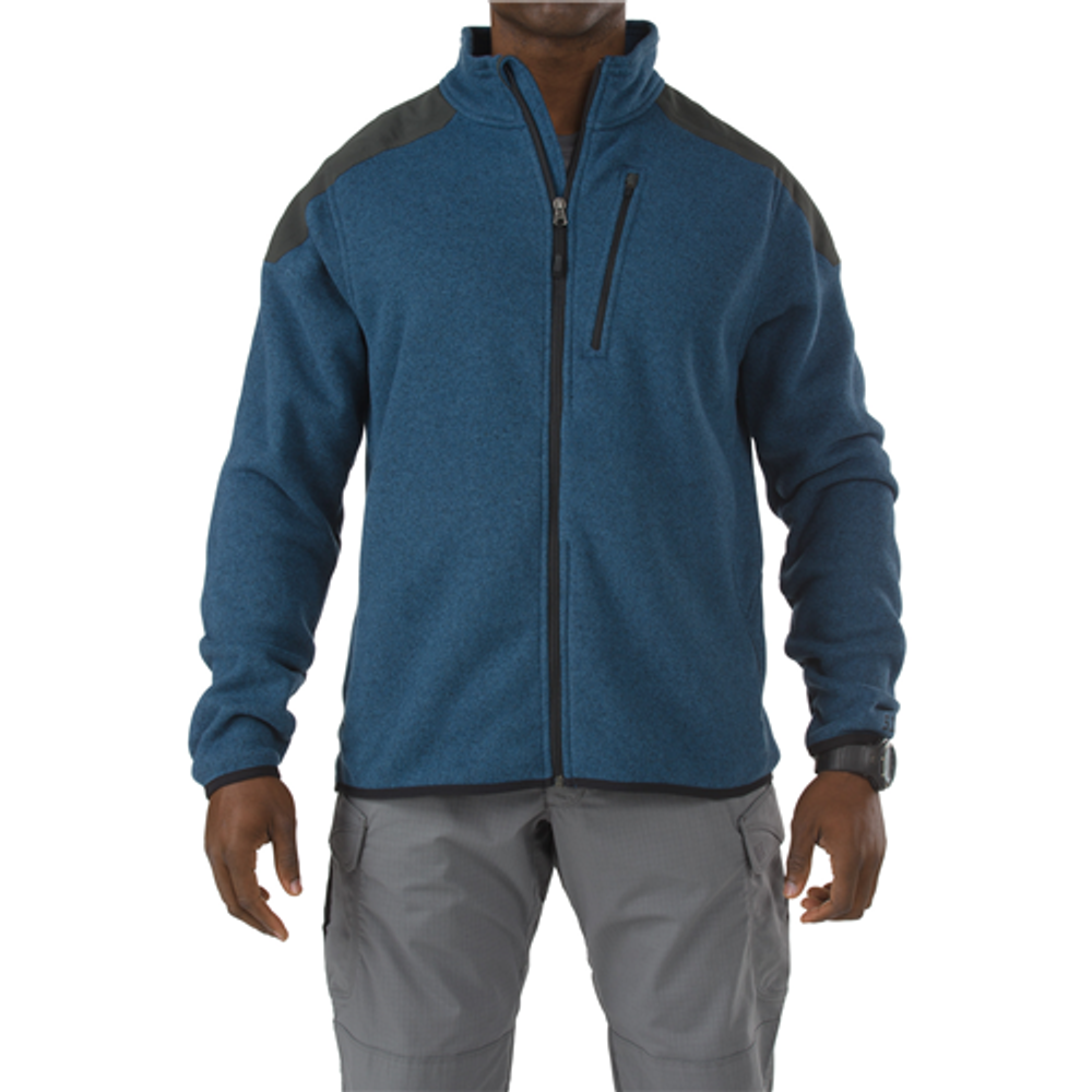 5.11 Tactical 72407-709-L Tactical Full Zip Sweater
