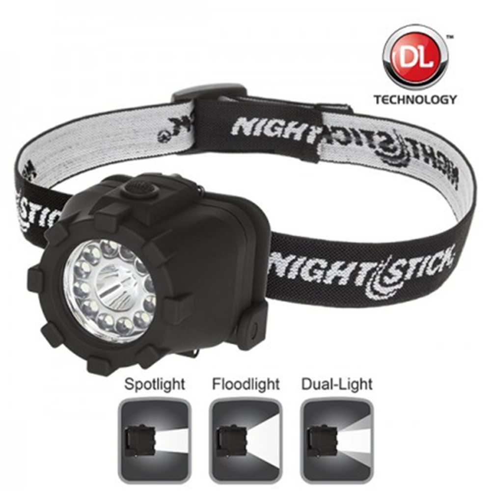 Nightstick NSP-4606B Dual-Light Headlamp
