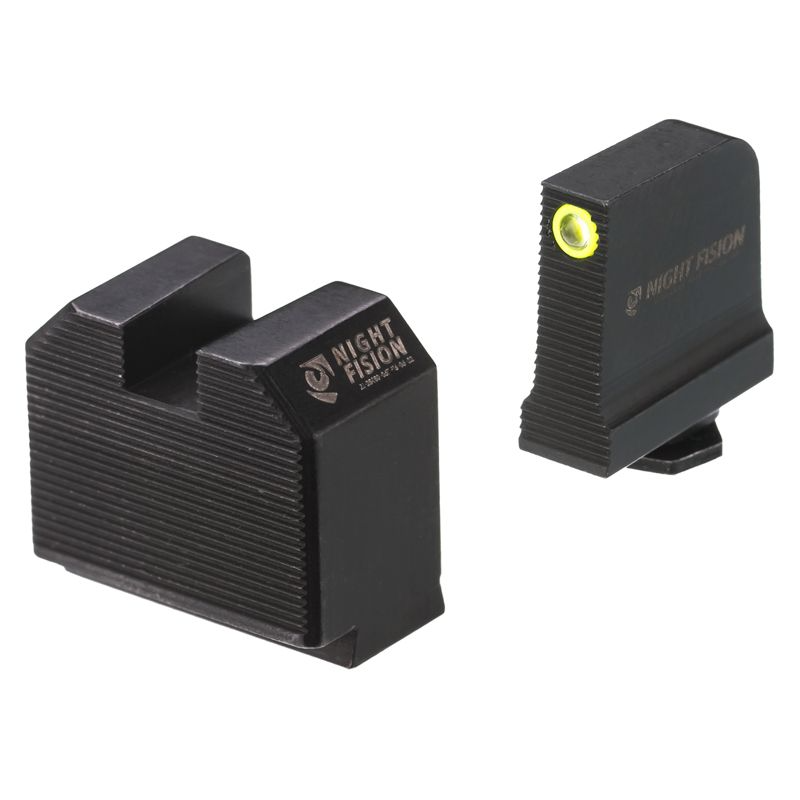 Night Fision GLK-003-465-472-YGZX Optics Ready Stealth Night Sight Set for Glock 43/43X w/ RMRcc