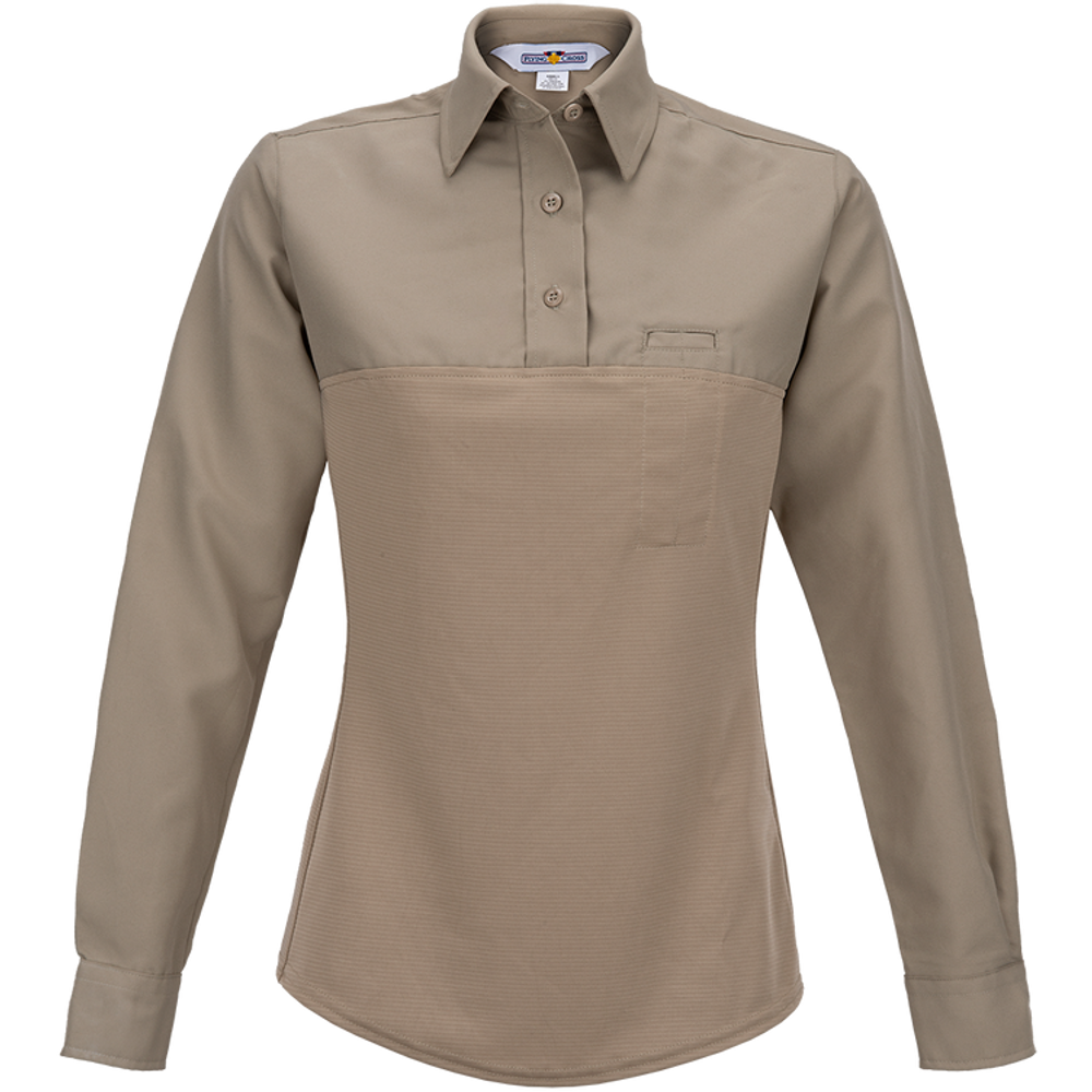 Flying Cross FX7020VSW 04 SMALL LONG FX FLEX Women's Long Sleeve Hybrid Shirt