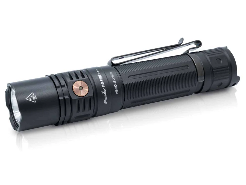 Fenix PD36RV2BK PD36R 1700 Lumens Flashlight V2.0