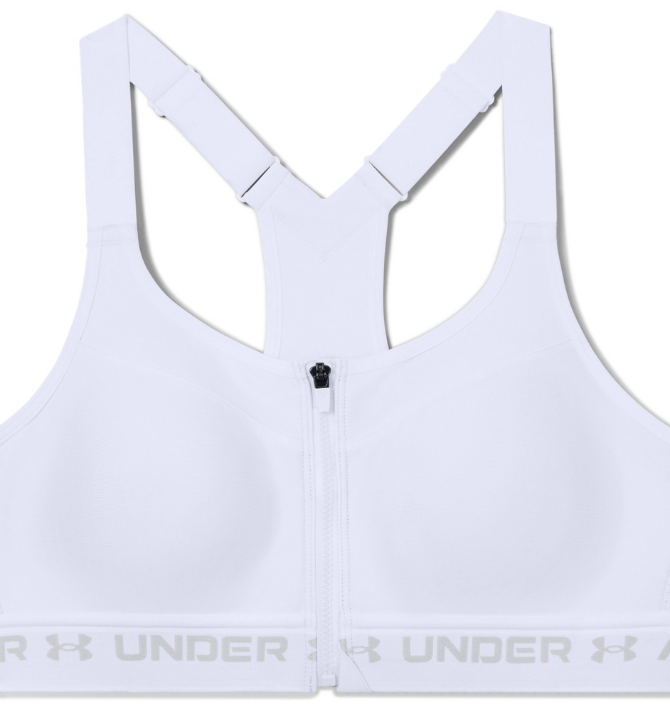 Under Armour 135511010038C Women's Armour High Crossback Zip Sports Bra