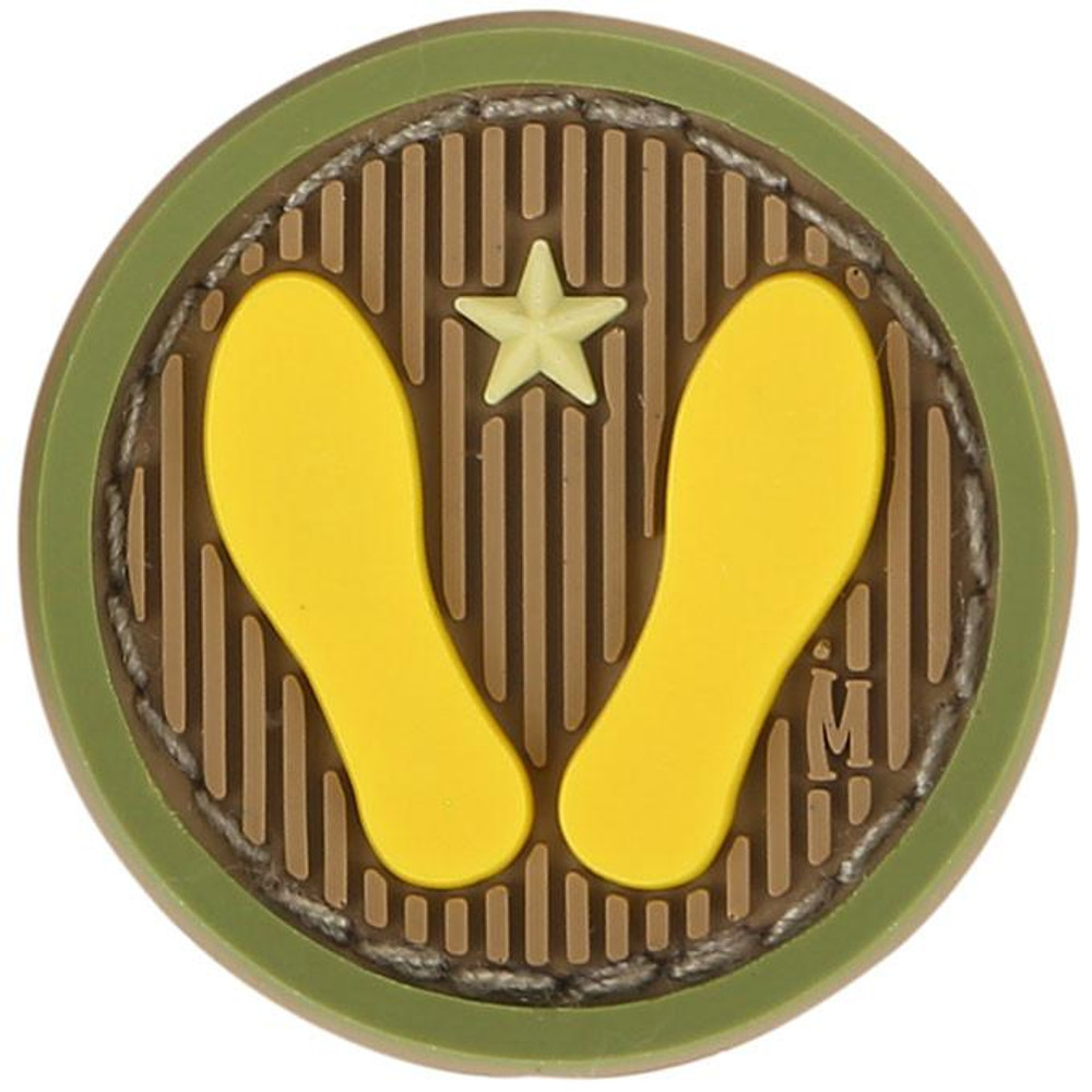 Maxpedition YWFTA Yellow Footprints Morale Patch