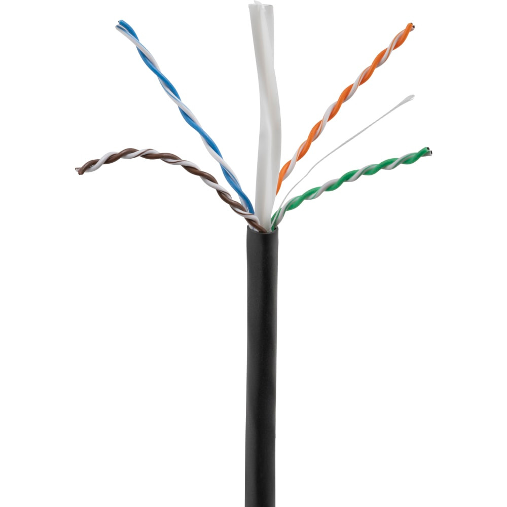 Expect reliable performance from your Ethernet-enabled devices when you use an Ativa Cat6 Non-Terminated Networking Cable. It supports high speeds to reduce buffering and improve audio and video.  Backwards compatible with Cat5 and Cat5e cables to connect Ethernet-enabled devices.  Supports speeds up to 1Gbps and rated for 250MHz for accurate data transmission with reduced buffering.  Offers clear audio and video from minimized electromagnetic interference.  In-wall rated.  Accommodates long cable runs.