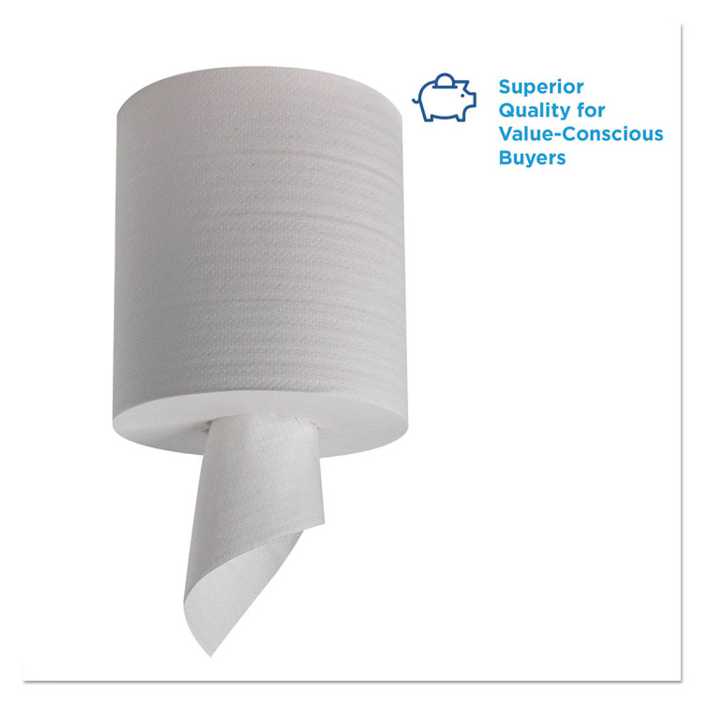 GEORGIA PACIFIC Professional 44000 Pacific Blue Select 2-Ply Center-Pull Perf Wipers, 2-Ply, 8.25 x 12, White, 520/Roll, 6 Rolls/Carton