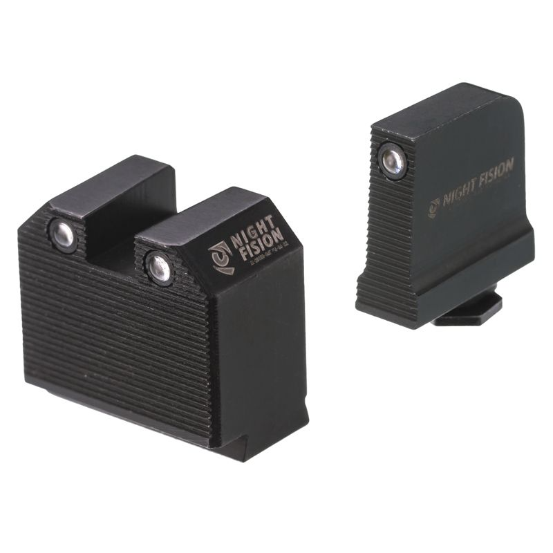 Night Fision GLK-005-465-488-ZGZG Optics Ready Stealth Night Sight Set for Glock 48 w/ RMRcc