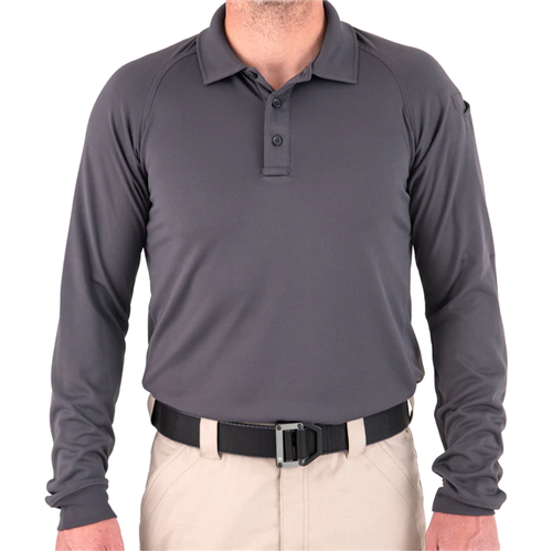 First Tactical 111503-015-L-T M Performance LS Polo