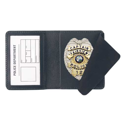 Strong Leather Company 74800-4552 Side Open Badge Case - Duty