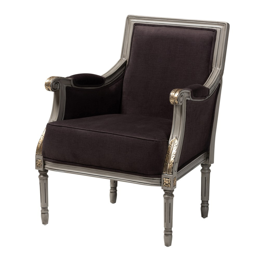 WHOLESALE INTERIORS, INC. Baxton Studio 2721-9833  9833 Armchair, Gray