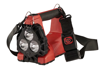 Streamlight 44345 Vulcan 180 HAZ-LO - Vehickle Mount System with quick release shoulder strap - 12V DC - Orange - ATEX