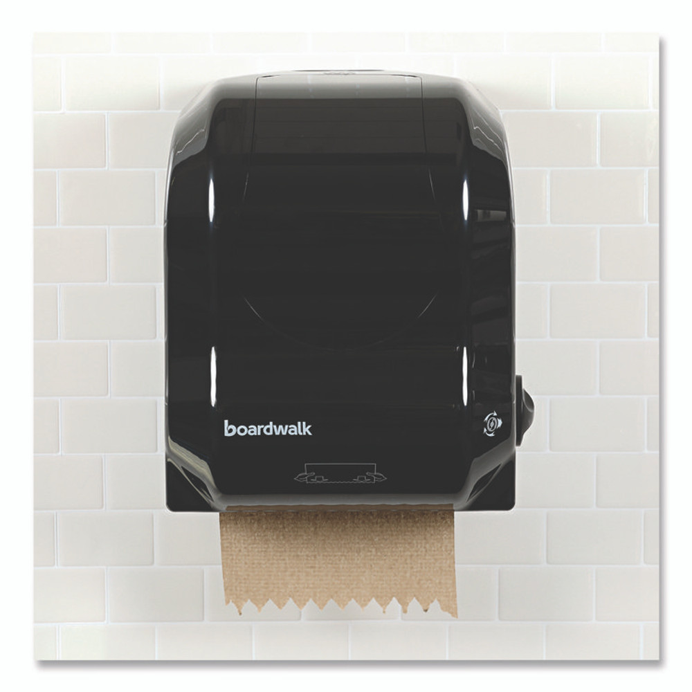 BOARDWALK 6256 Hardwound Paper Towels, Nonperforated, 1-Ply, 8" x 800 ft, Natural, 6 Rolls/Carton