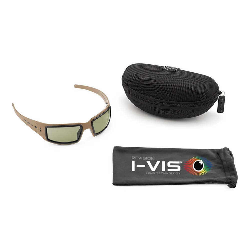 Revision Military 4-0756-9008 REVISION SPEED DEMON SUNGLASSES - BASIC KITS/Cano/Cerakote Coyote Brown