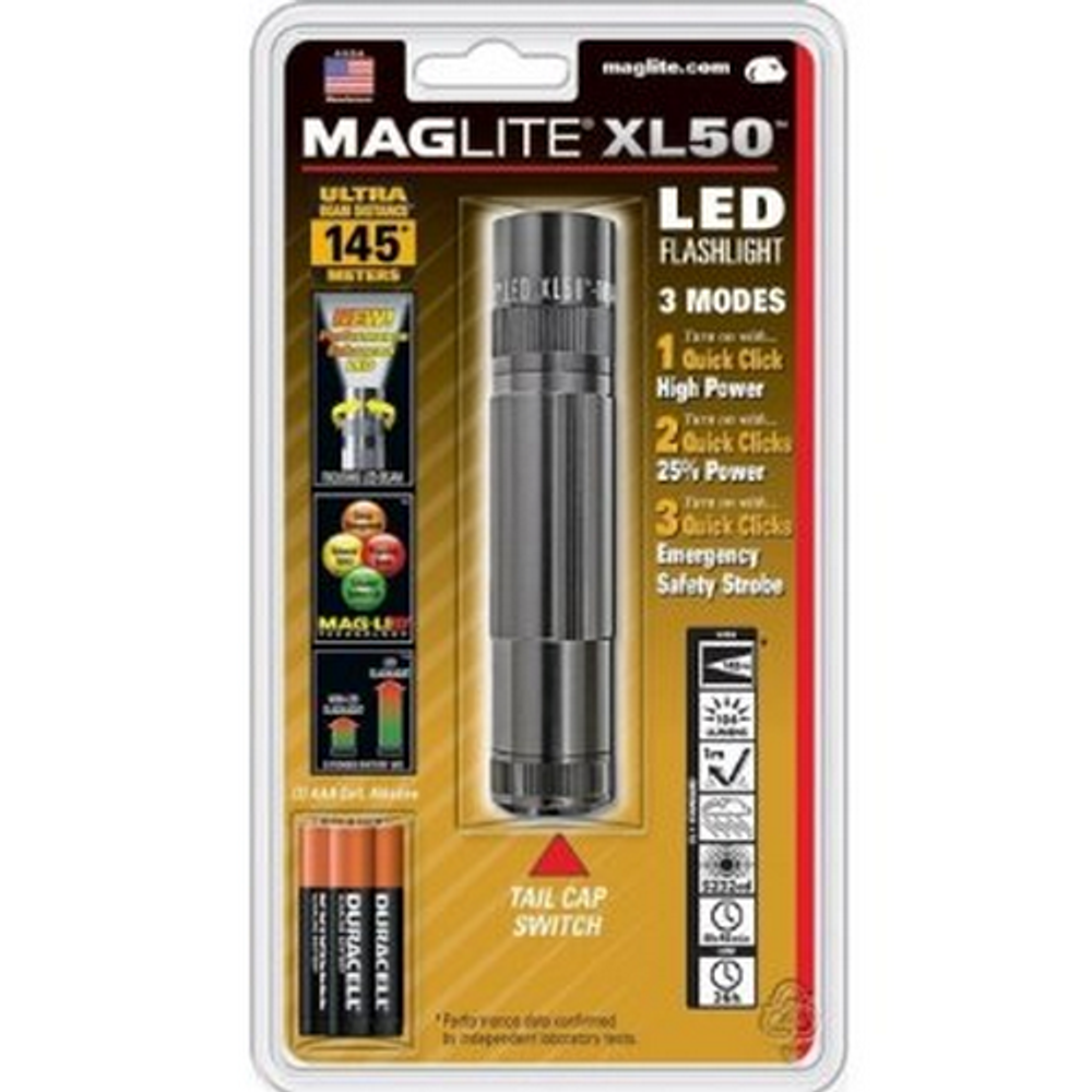 Maglite XL50-S3096 XL50 LED 3 AAA-Cell Flashlight