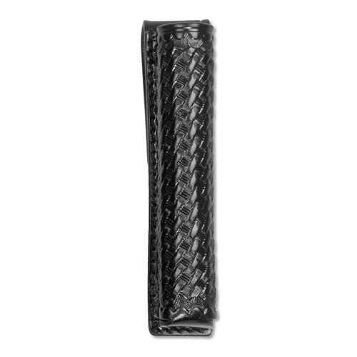 Dutyman 3921 Long Basketweave Leather Baton Pouch