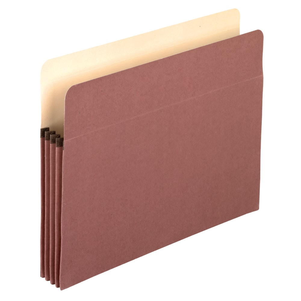 TOPS BRANDS E1524E Pendaflex Redrope Expandable File Pockets, 3 1/2in Expansion, Letter Size, Brown, Pack Of 25