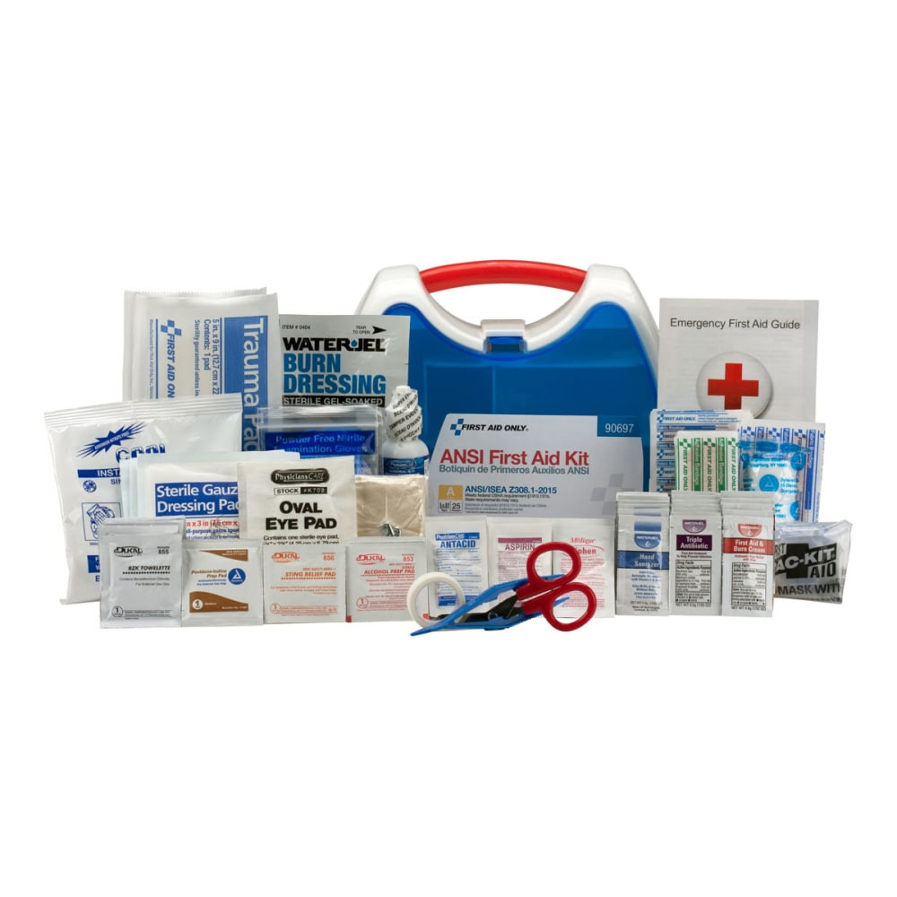 FIRST AID ONLY, INC. First Aid Only 90697  ReadyCare First Aid Kit, Small, White, 141 Pieces