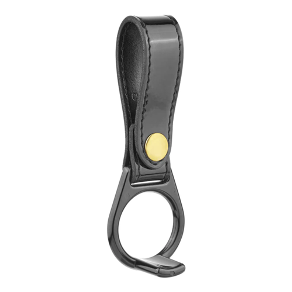Dutyman 3231G Hi-Gloss Leather PR24 Holder with Black Plastic Ring
