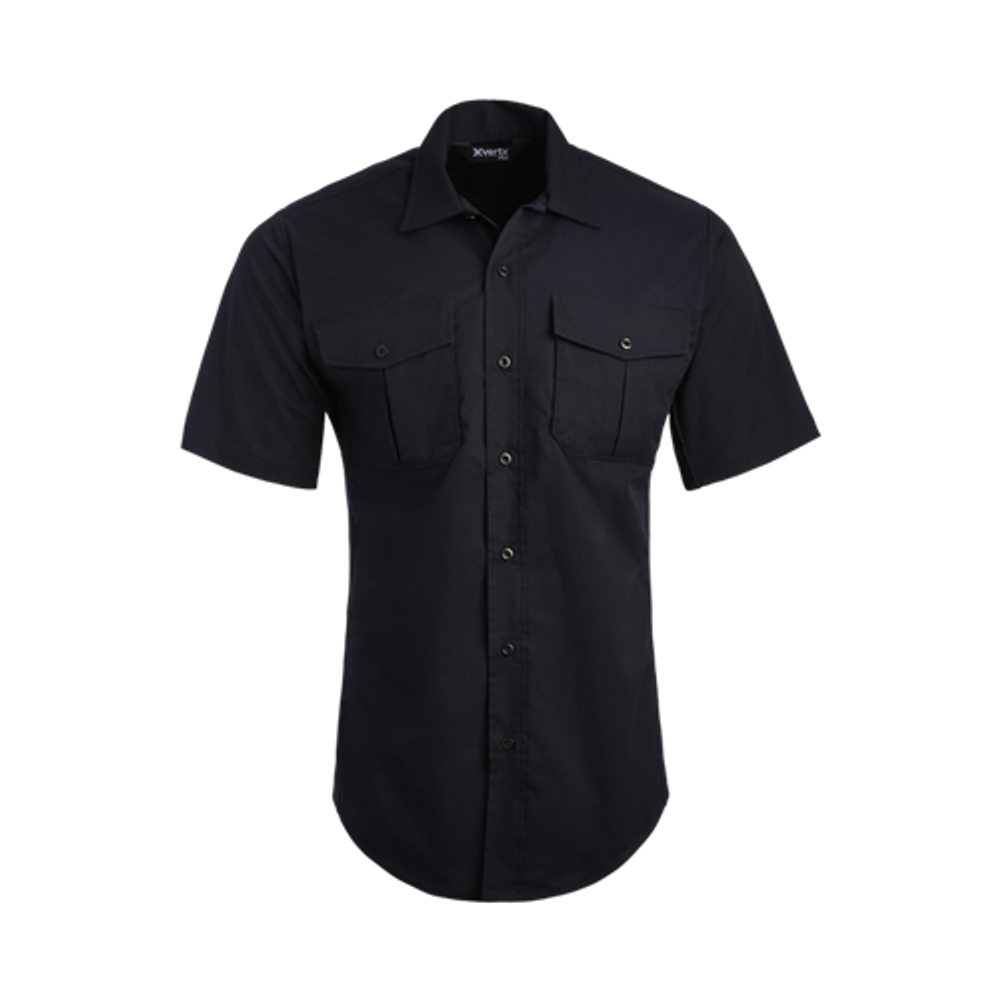 Vertx VTX8230NVXLARGEN/A Fusion Flex Short Sleeve Shirt
