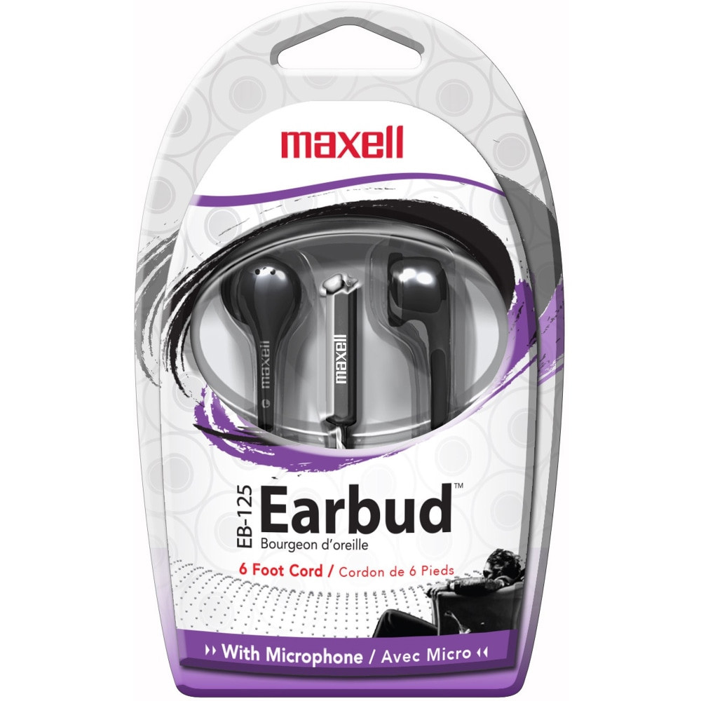 <p>Wired Stereo Earbuds feature an inline microphone for hands-free conversations on the phone. Rubberized eartips provide a secure, comfortable fit through extended use. 3.5mm cord is 6' long to provide enough length to keep your device tucked away in your pocket or bag. Lightweight earbuds are perfect for a wide range of applications, including home or office use, educational and corporate environments.</p>