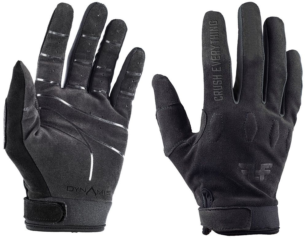 Line of Fire 2-TS-GPG-BLK-MD Gauntlet Precision Touch Screen Gloves