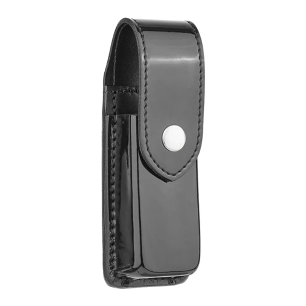 Dutyman 8731SN Hi-Gloss Leather Single Magazine Holder for 9mm