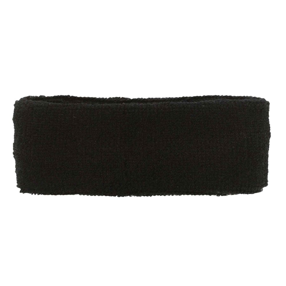 ERGODYNE CORPORATION Ergodyne 12452  Chill-Its 6550 Head Sweatbands, Black, Pack Of 24 Headbands