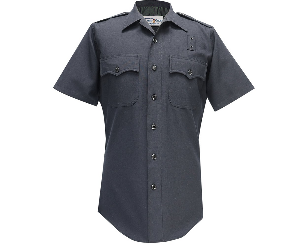 Flying Cross 70R95 86 22.0/22.5 N/A LA SELECT 100% WOOL MEN'S SHORT SLEEVE SHIRT