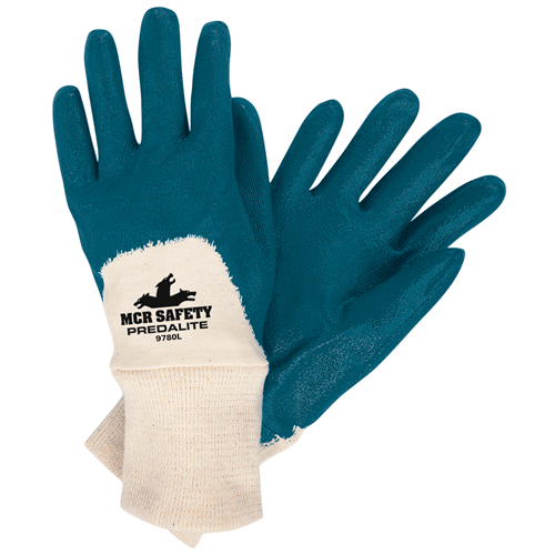 MCR Safety 9780S Predalite, Palm Coated, Knit Wrist