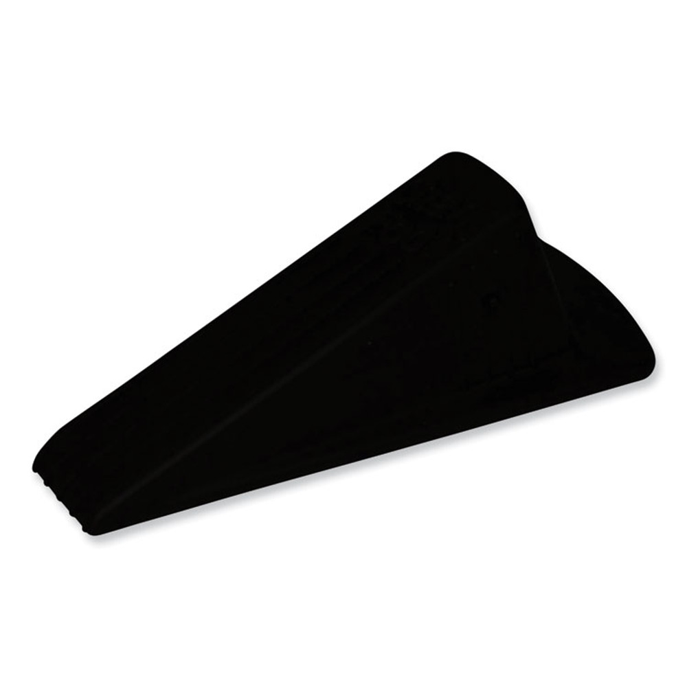 MASTER CASTER COMPANY 00969 Giant Foot Doorstop, No-Slip Rubber Wedge, 3.5w x 6.75d x 2h, Brown, 2/Pack