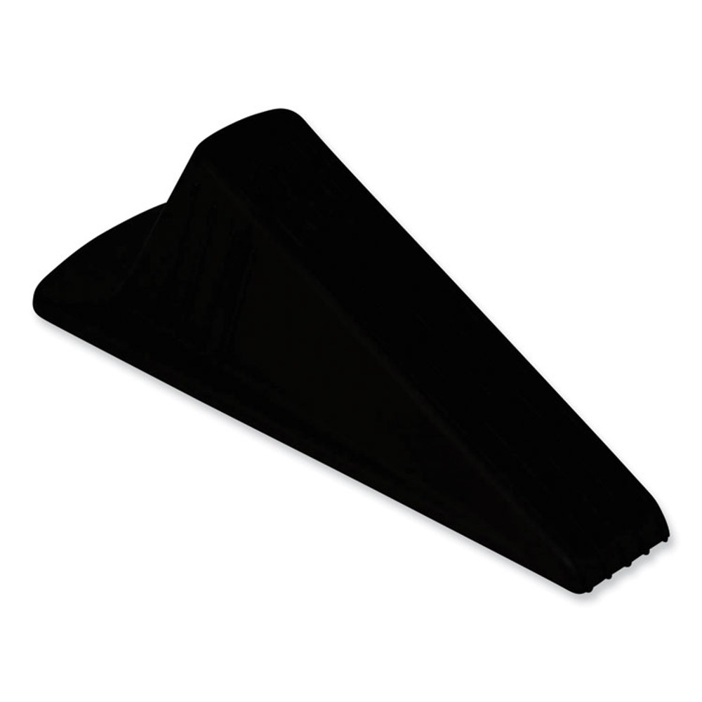 MASTER CASTER COMPANY 00969 Giant Foot Doorstop, No-Slip Rubber Wedge, 3.5w x 6.75d x 2h, Brown, 2/Pack