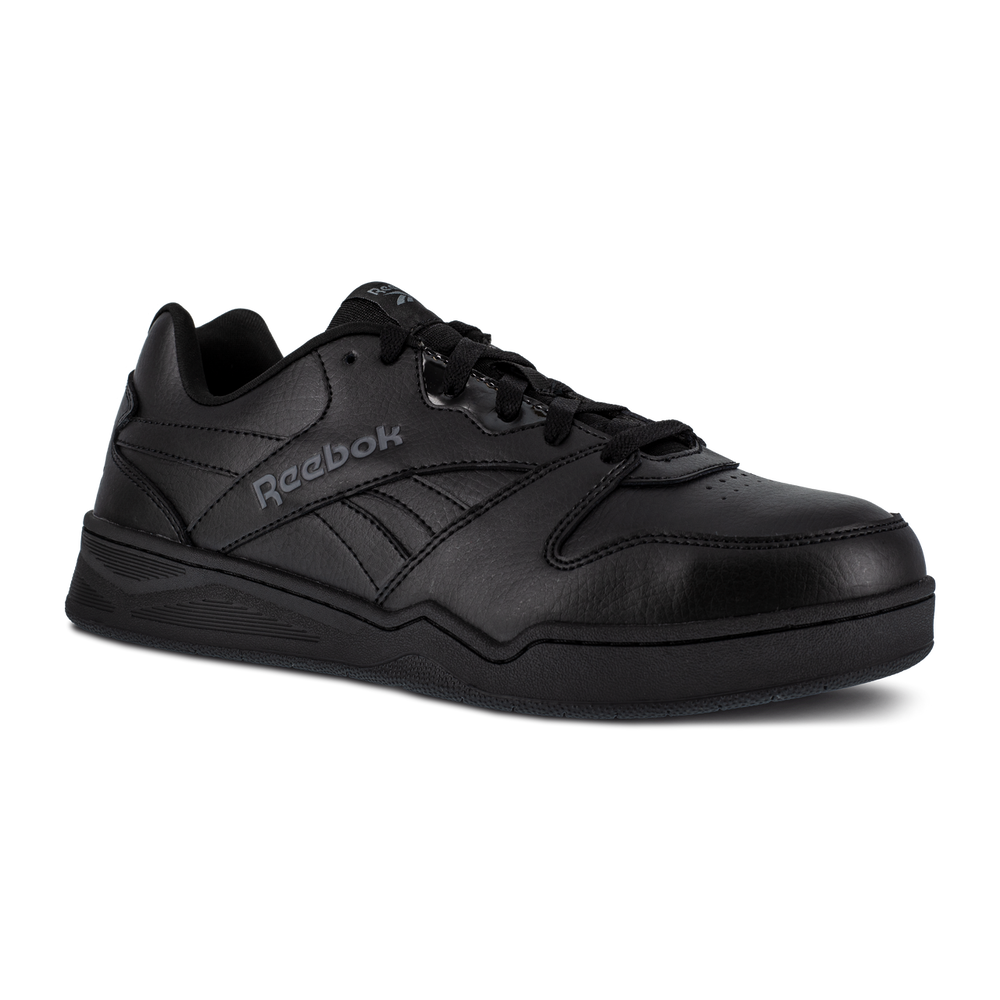 Reebok RB4160-M-15 BB4500 Low Cut Work Sneaker w/ Composite Toe - Black