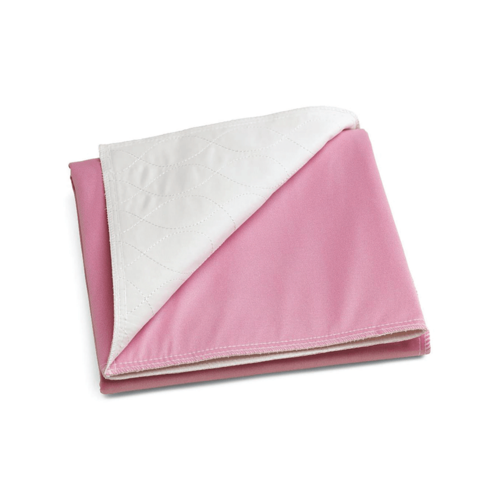 MEDLINE INDUSTRIES, INC. MDTIU3TEFPNK Sofnit 300 Reusable Underpads, 34in x 36in, Pink/White, Case Of 12