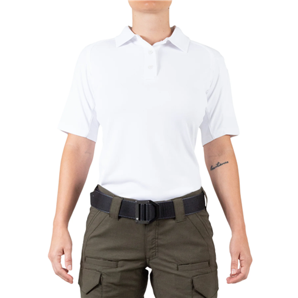 First Tactical 122509-010-XL W Performance SS Polo