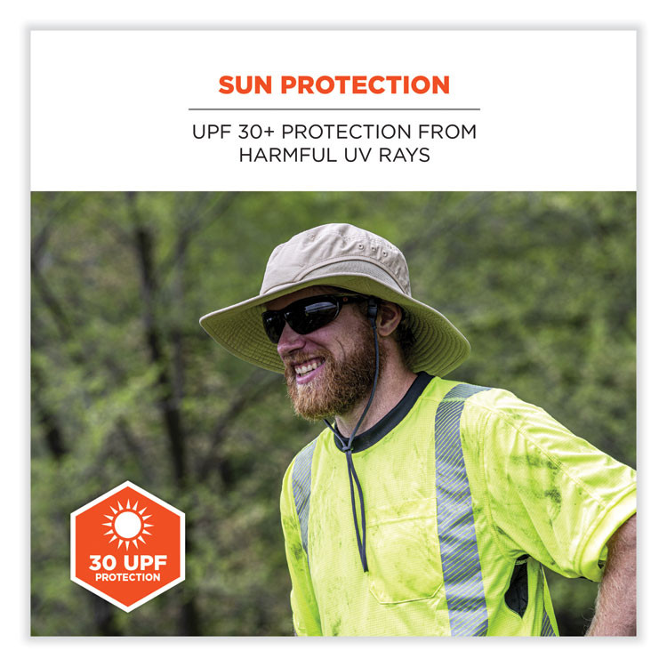 TENACIOUS HOLDINGS, INC. ergodyne® 23505 GloWear 8283BK Class 2 Lightweight Performance Hi-Vis T-Shirt, Polyester, X-Large, Lime