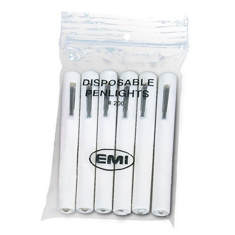 EMI - Emergency Medical 200 Disposable Penlight Six Pack