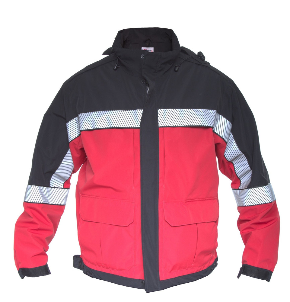 Elbeco SH3214RN-M-L Shield Color Block Duty Jacket-Red/Navy