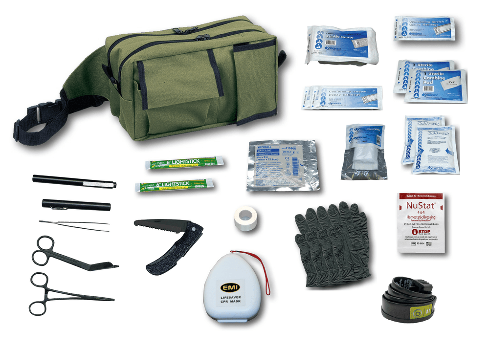 EMI - Emergency Medical 9127 E.T.R. Basic Response Kit (Olive Drab)