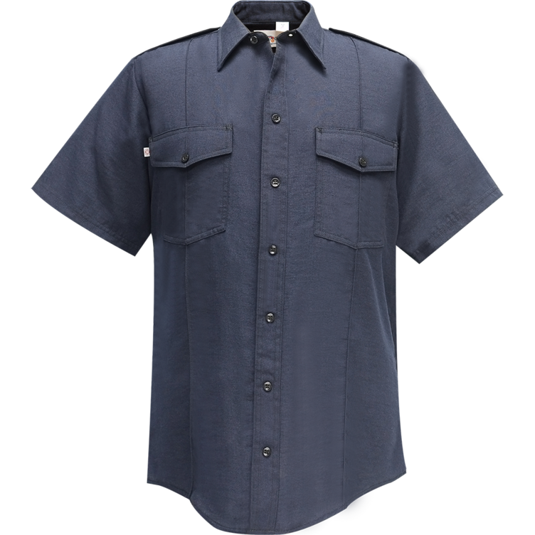 Flying Cross 9800 86 MEDIUM N/A NFPA Compliant Nomex Short Sleeve Shirt - LAPD Navy