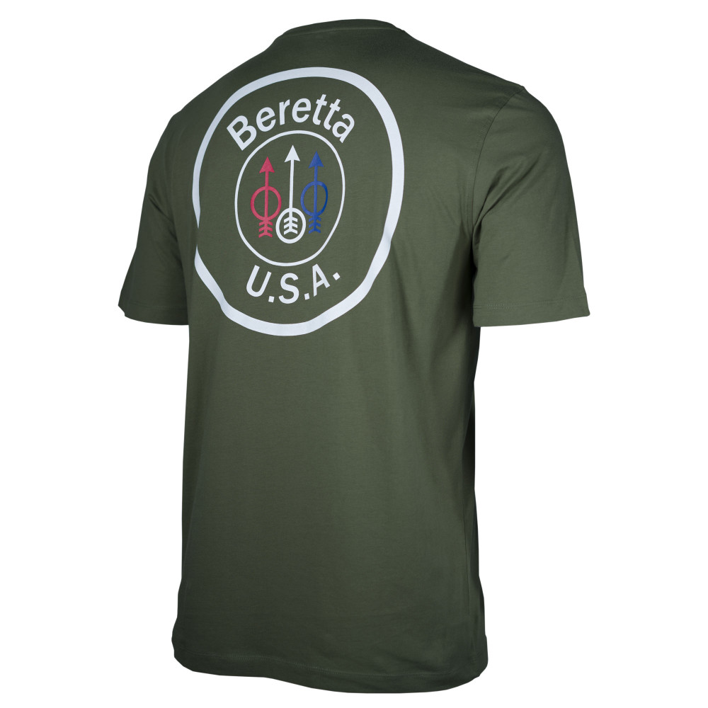 Beretta TS252T1416078KL Beretta USA Logo Short Sleeve T-Shirt