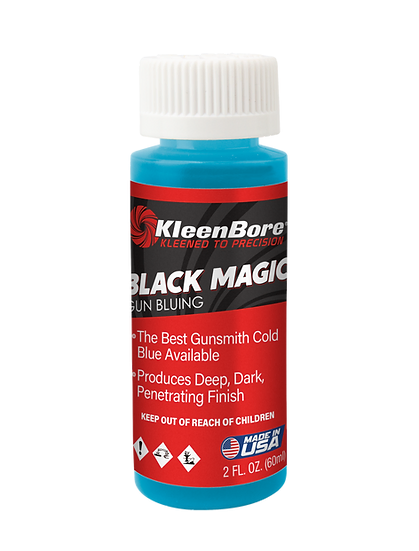Kleenbore GB2 Black Magic Bluing Solution 2oz. Bottle