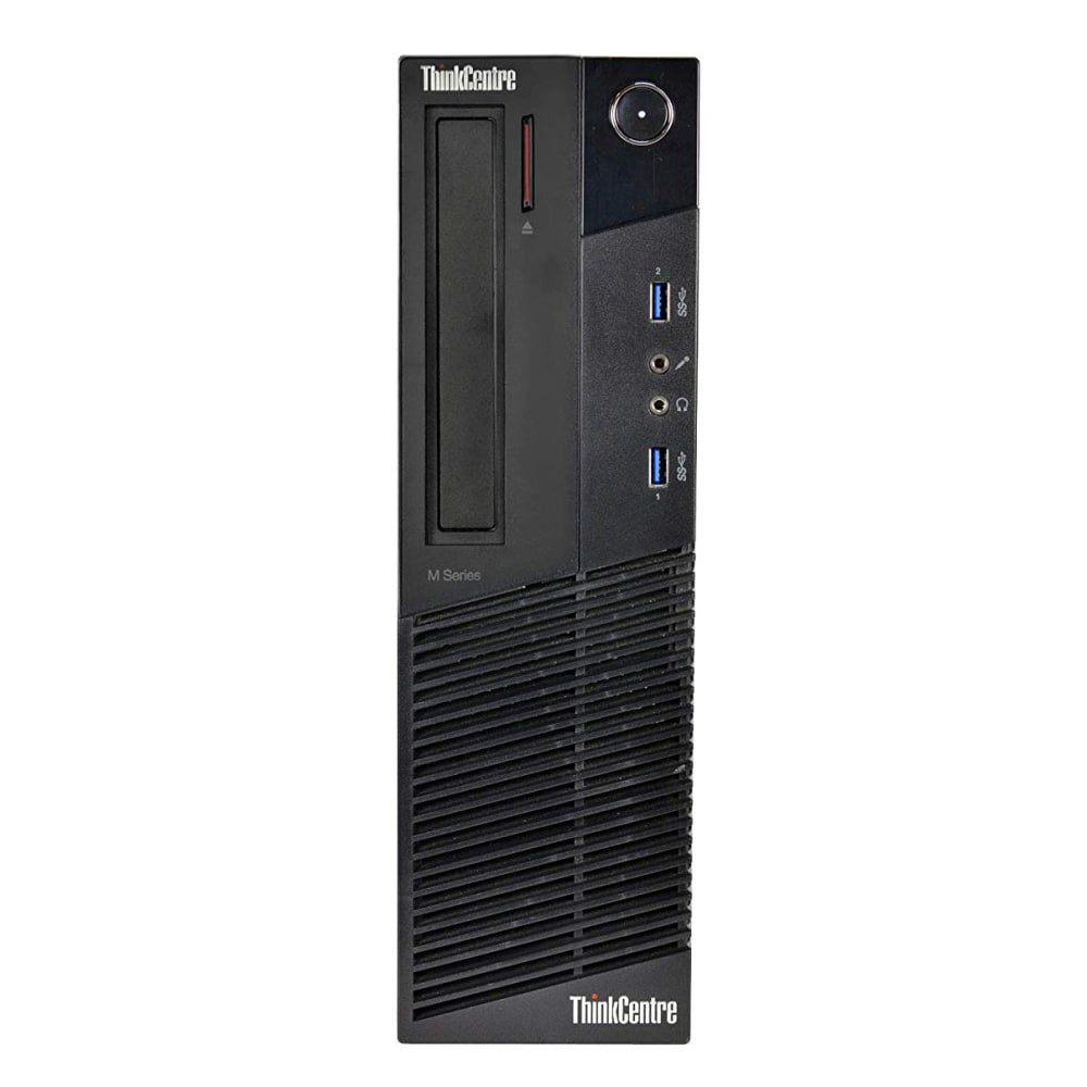 PLANITROI INC M93P.I5.8.128.UF Lenovo ThinkCentre M93p Refurbished Desktop PC, Intel Core i5, 8GB Memory, 128GB Solid State Drive, Windows 10, M93P.I5.8.128.UF