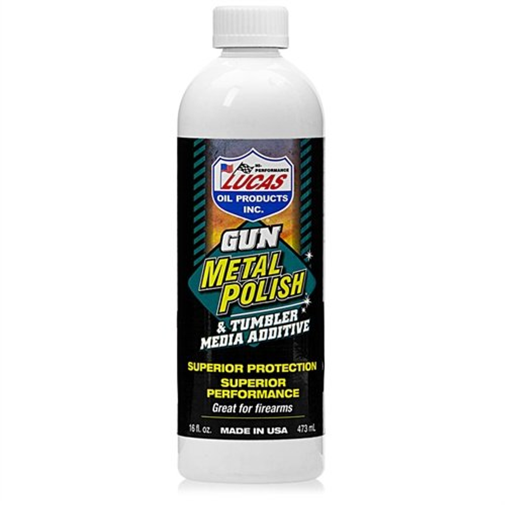 Lucas Oil 10880 Gun Metal Polish & Tumbler Media Additive