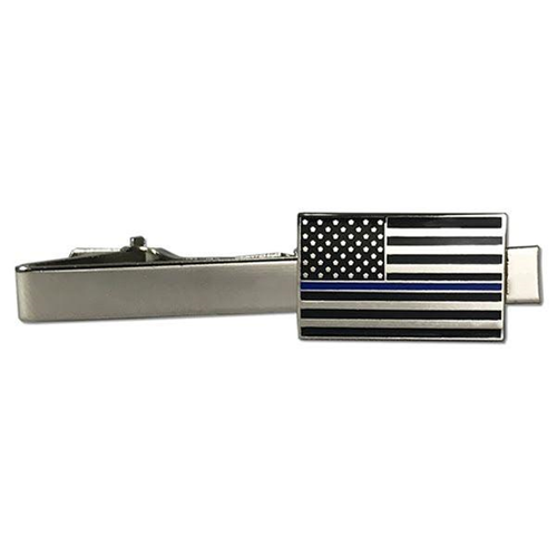 Thin Blue Line CLIP-TBLA Thin Blue Line Flag Tie Clip