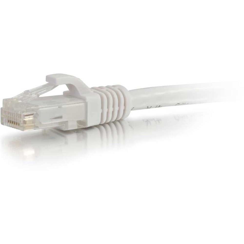 For fast Ethernet and Gigabit computer networks that require bandwidth-intensive voice, data, or video distribution applications. Meets all Cat6 TIA/EIA standards, and drastically reduces both impedance and structural return loss (SRL). Each of the individual pairs is bonded together to help maintain the twist-spacing throughout the line right up to the termination point. Constructed from high quality copper cable, this design minimizes Near-End Crosstalk (NEXT) levels. The molded, snagless boot prevents unwanted cable snags during installation and provides extra strain relief. Available in a variety of colors to easily color-code your network installation. Connector 1: (1) RJ-45 Male Connector 2: (1) RJ-45 Male.   Features Category 6 cable type to better accommodate your precise requirements with maximum productivity  Experience a simpler way to connect devices with the entire business network