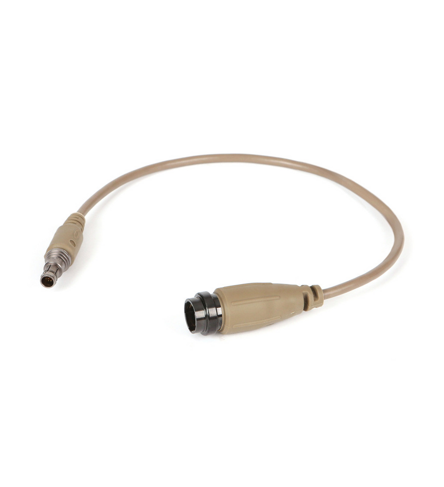 Ops-Core 1001792-00-0021 Modular PTT Radio Adapter Cable