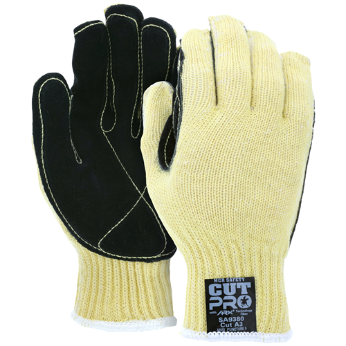 MCR Safety SA9380XL Aramid with Leather Palm Economy