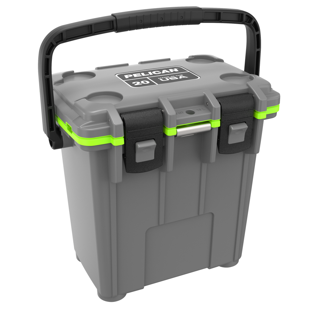 Pelican Products 20Q-1-DKGRYEGRN Elite Cooler
