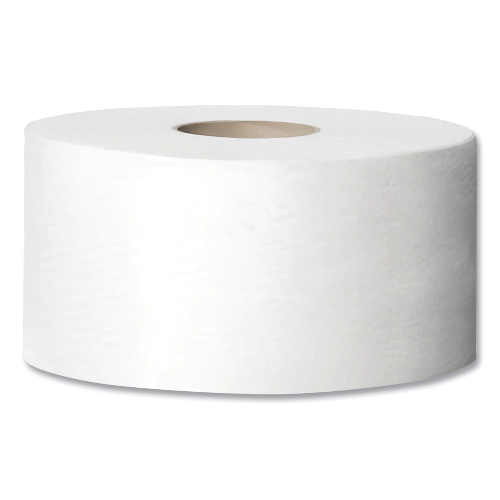 SCA TISSUE N.A. 12024402 Tork Advanced Mini-Jumbo Roll 2-Ply Bath Tissue, 2-5/16in x 3-1/2in, White, 320 Sheets Per Roll, Carton Of 12 Rolls